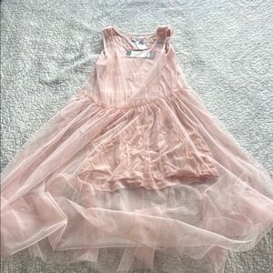 Elegant Pink Tulle Dress